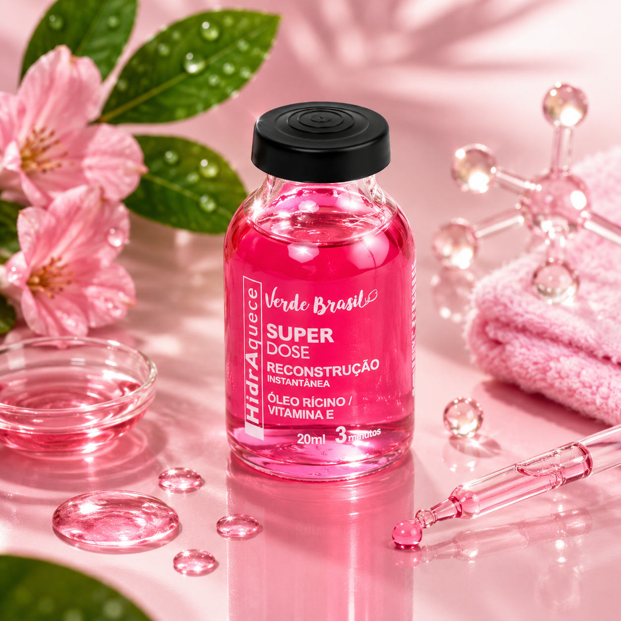 Ampola Hidraquece Reconstrução - 20ml