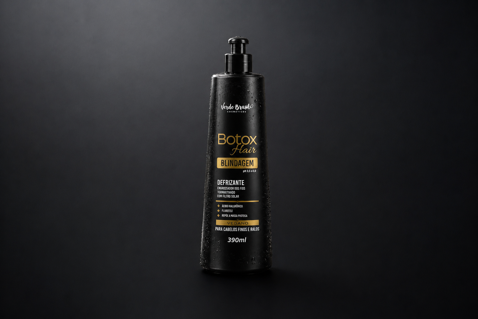 Defrizante termoativado Botox Hair - 390ml