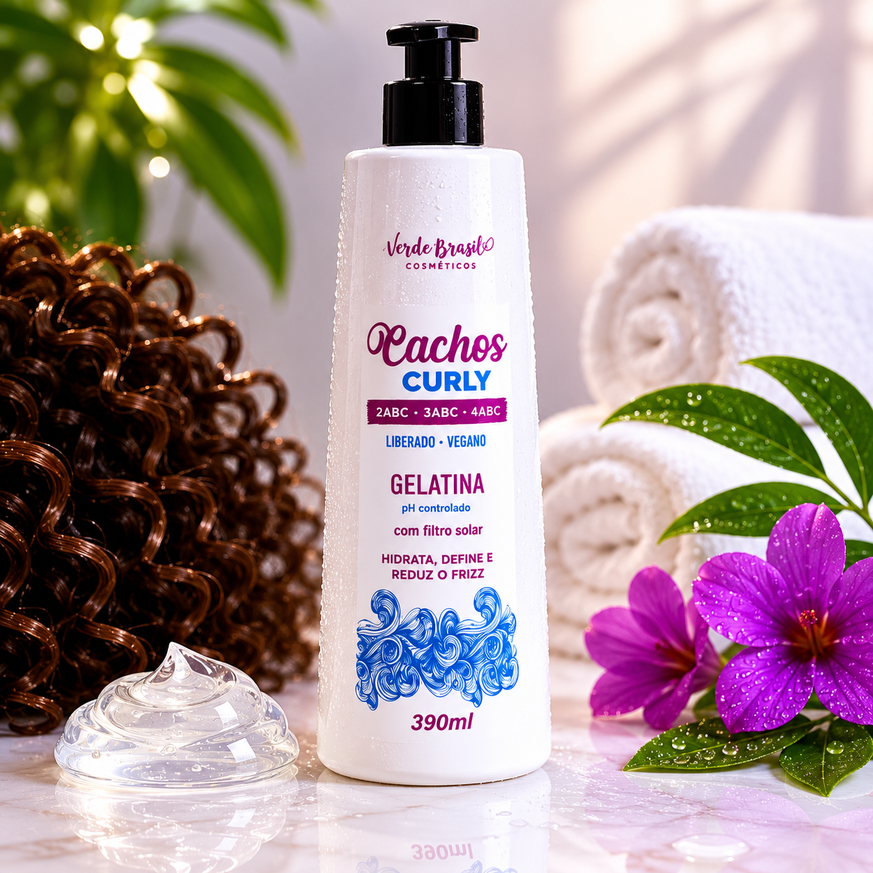 Gelatina Cachos Curly - 350ml