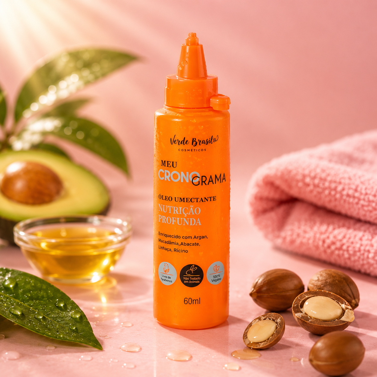 Óleo Umectante Cronograma Massagenol - 60ml