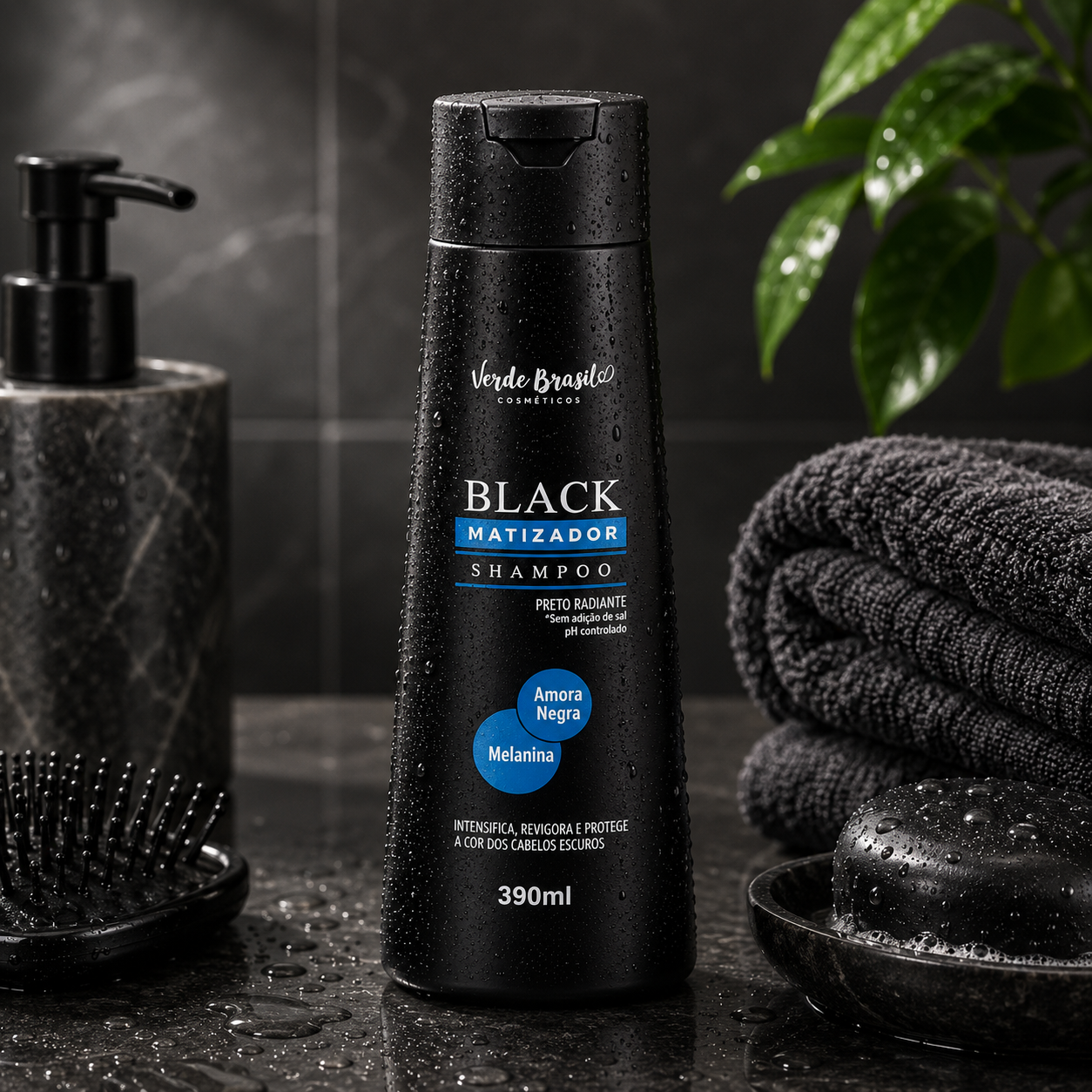 Shampoo Black Matizador - 390ml