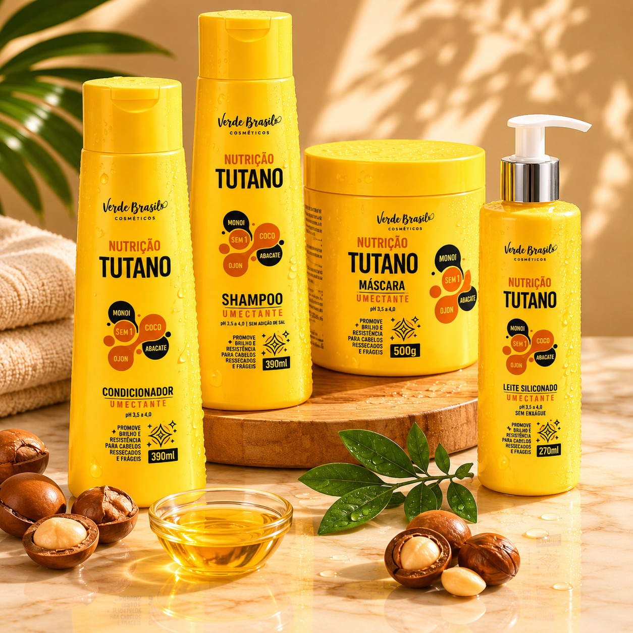 Kit Tutano Nutrição Turbinada