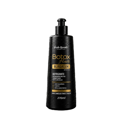 Defrizante termoativado Botox Hair - 270ml – Verde Brasil Cosméticos