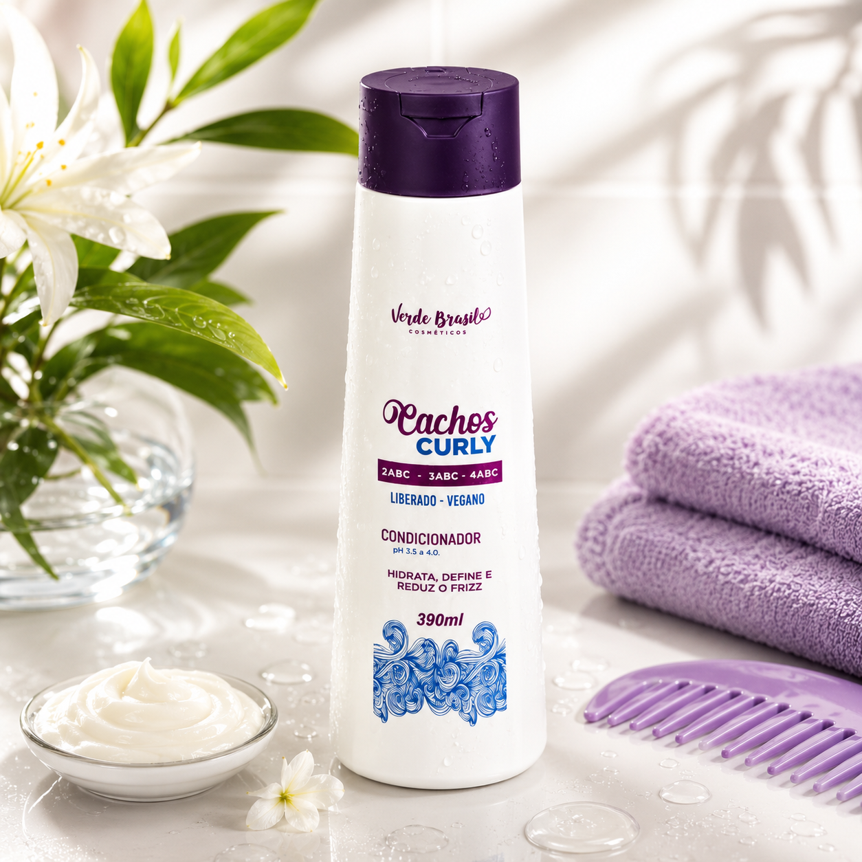 Condicionador Cachos Curly - 390ml