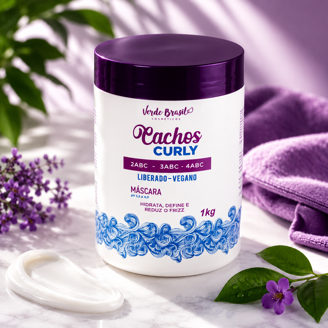 Máscara Cachos Curly - 1kg