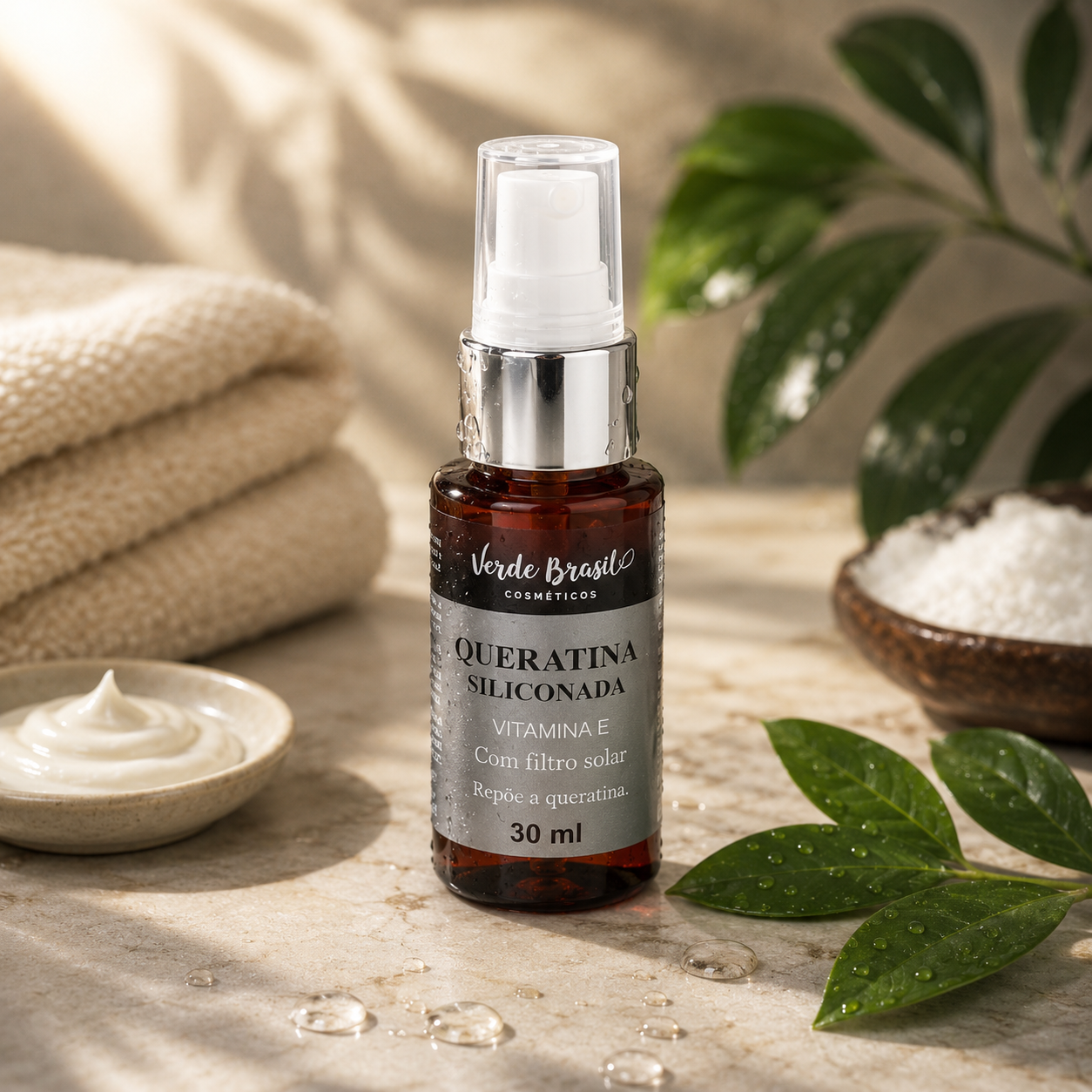 Queratina Siliconada - 30ml