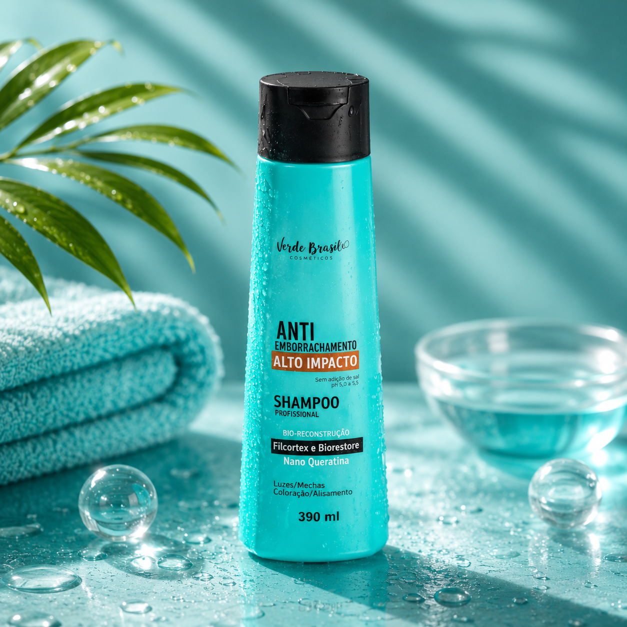 Shampoo Antiemborrachamento - 390ml