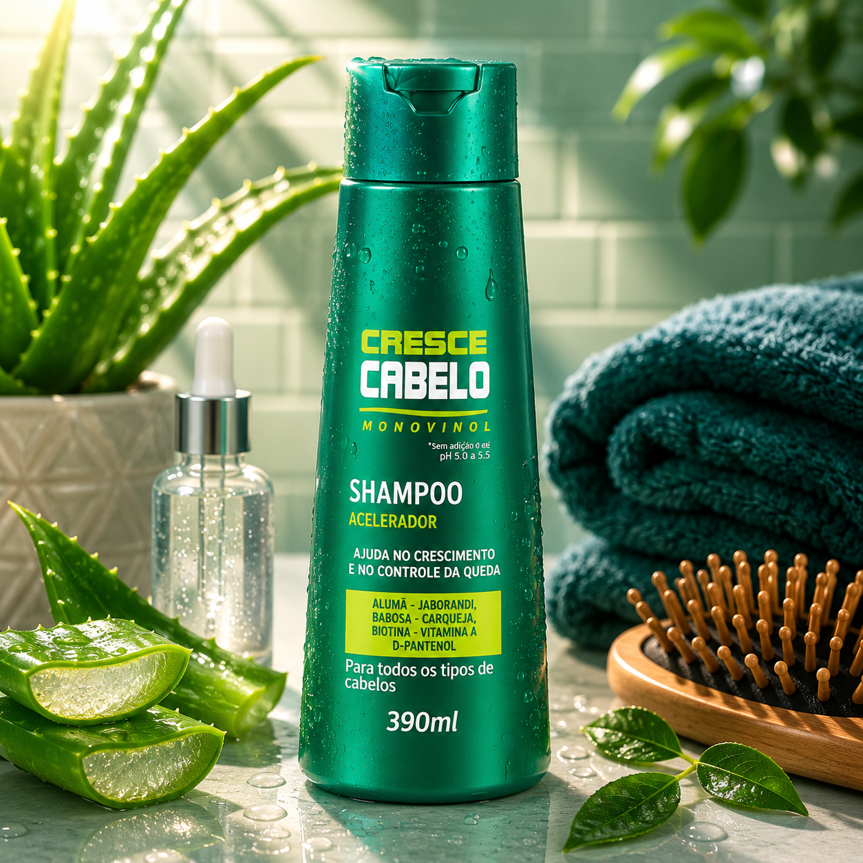 Shampoo Cresce Cabelo - 390ml