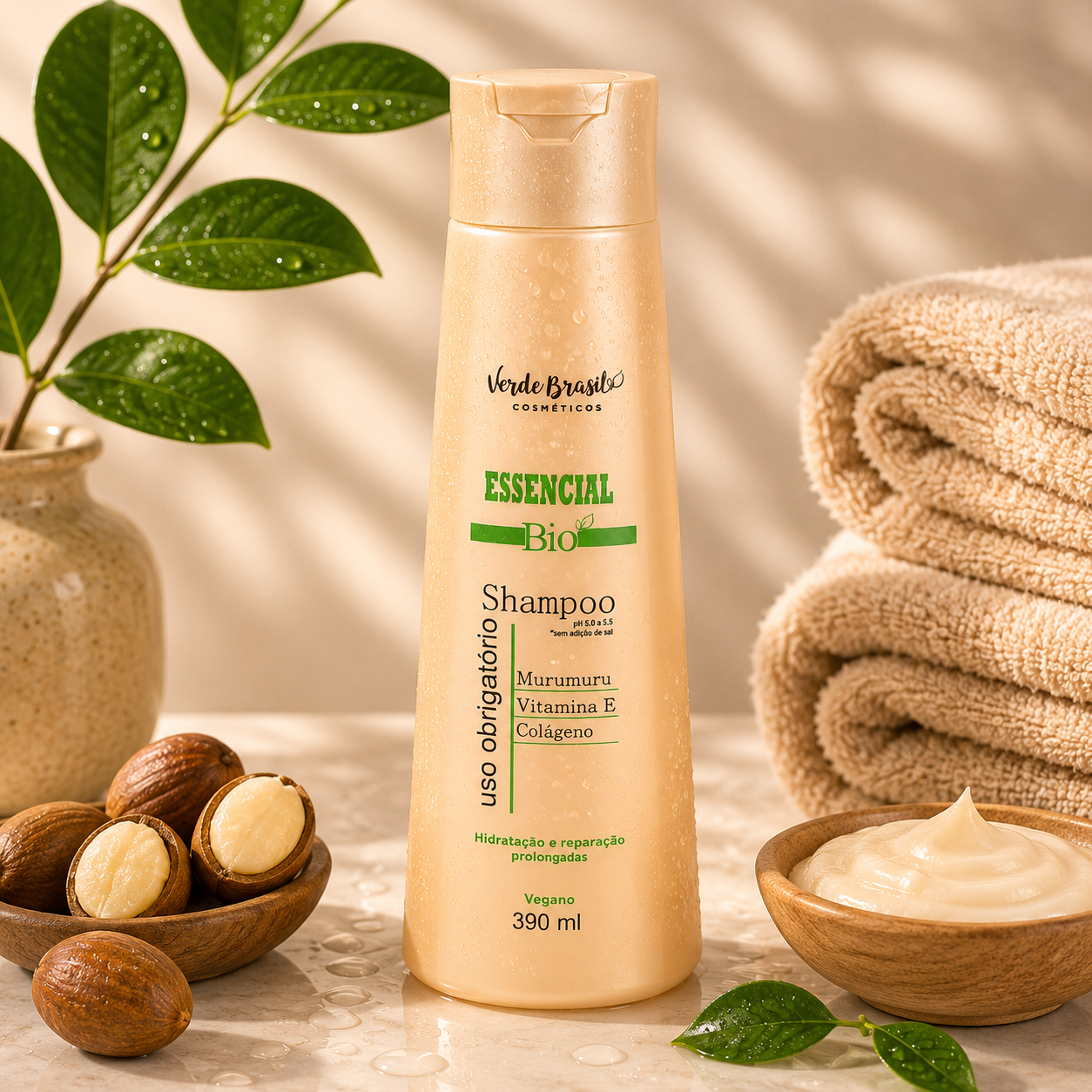 Shampoo Essencial Bio - 390ml